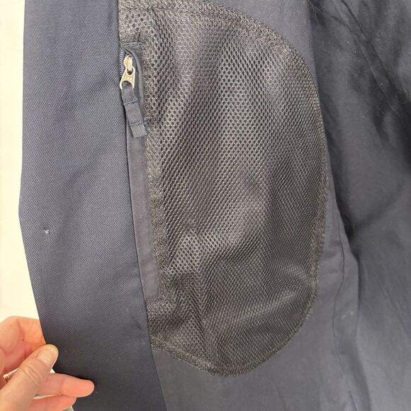 VTG LL Bean Suit Mens 52R Navy Blue 100% Wool Blazer and Comfort Waist Pants 44W - Picture 4 of 14